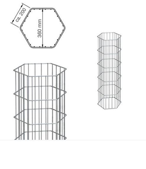 Gabionensäule Onyx