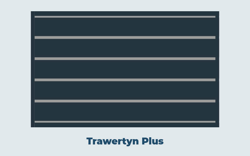 Frontzaun Element Trawertyn Plus